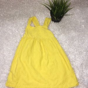 Yellow sun dress size 2T